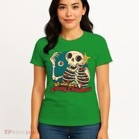 We Wish You A Creepy Christmas Women's T-Shirt thumb 4
