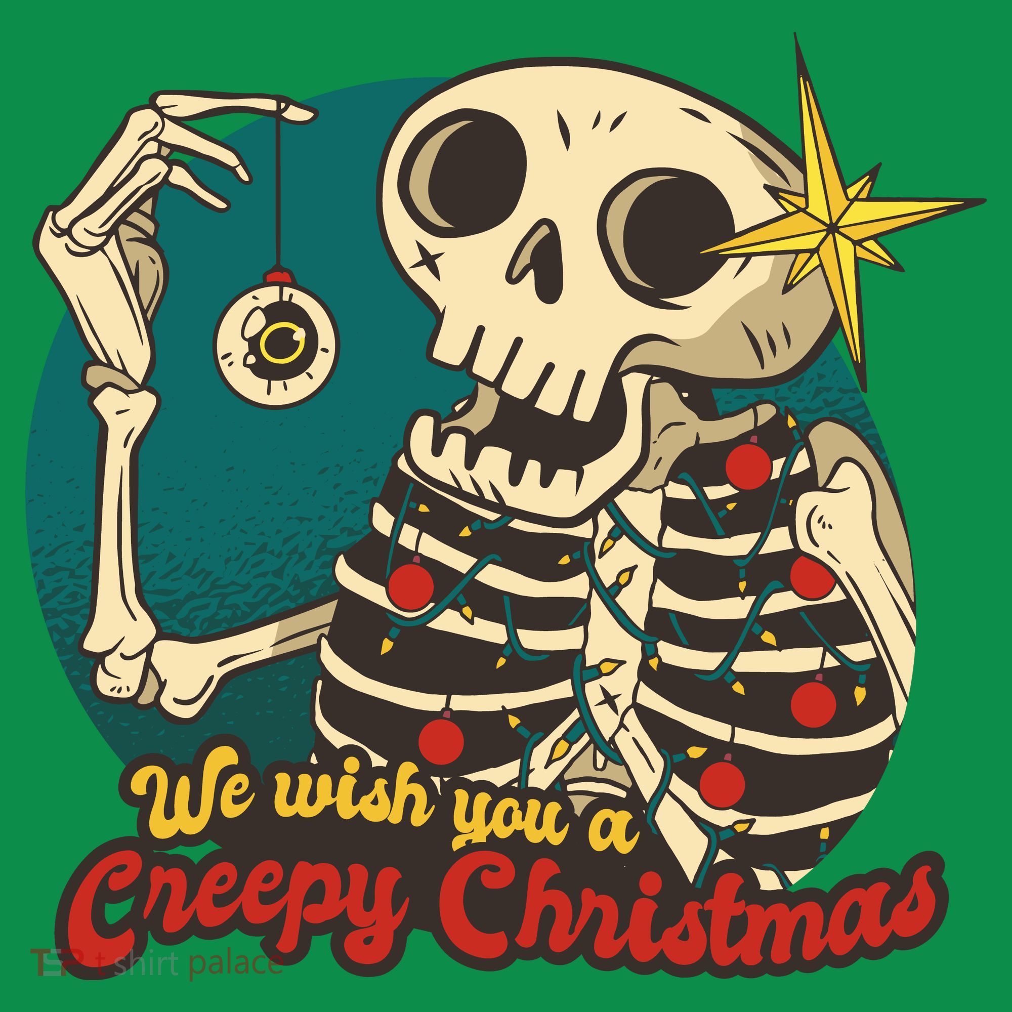 We Wish You A Creepy Christmas Women's T-Shirt