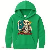 We Wish You A Creepy Christmas Kids Hoodie thumb 0