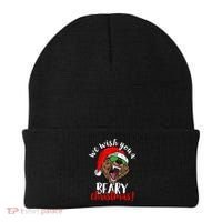 We Wish You A Beary Christmas Santa Bear Xmas Sunglasses Gift Beanie thumb 0