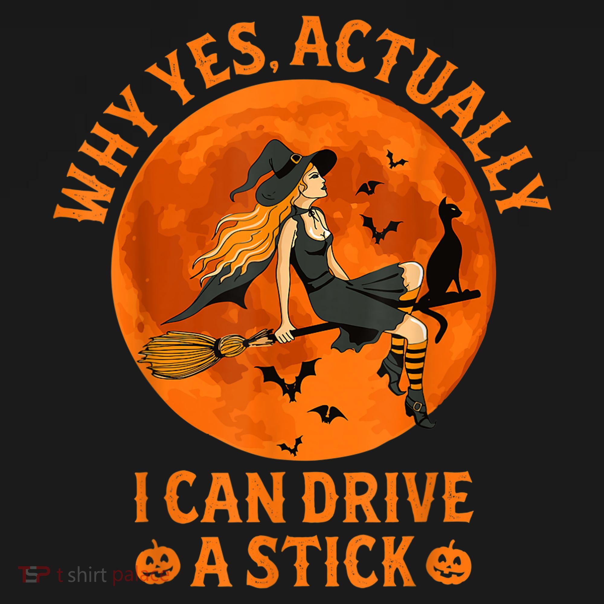 Why Yes Actually I Can Drive A Stick Funny Witch Costume Ornament