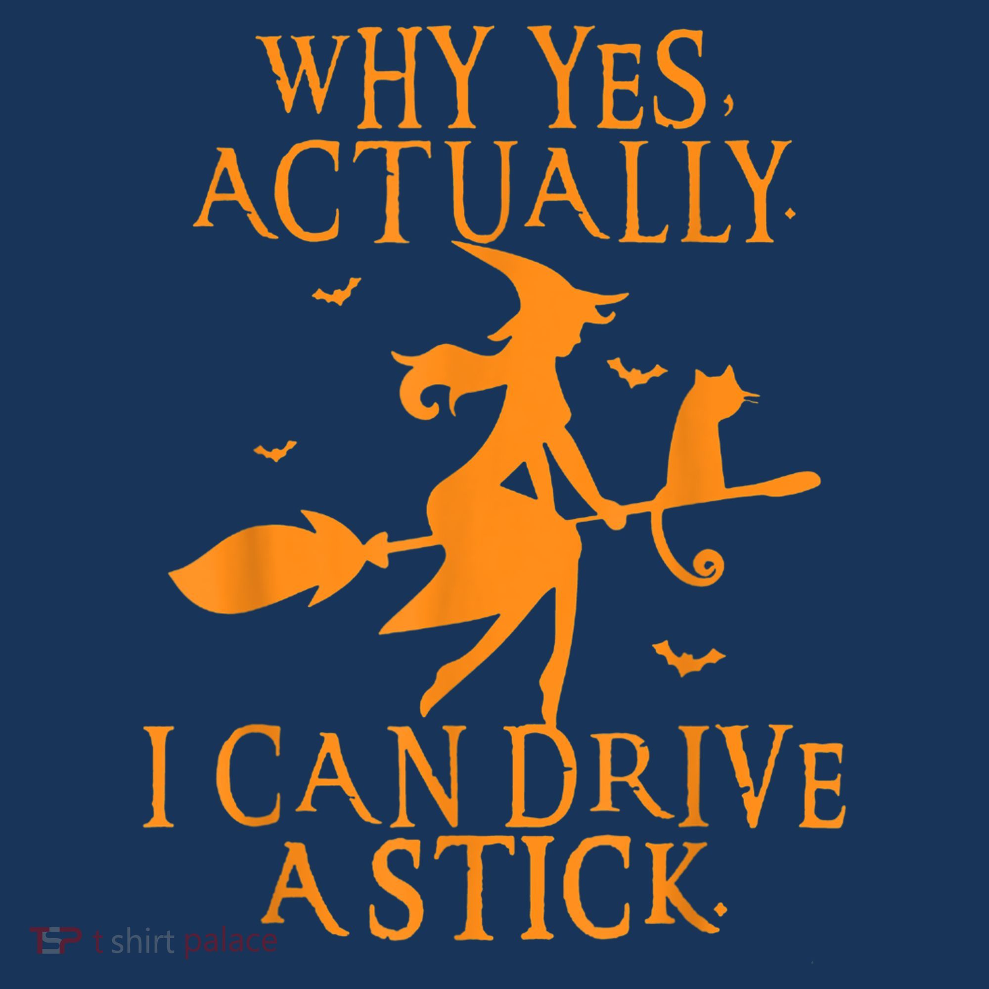 Why Yes Actually I Can Drive A Stick Halloween Witch & Cat Baby Bodysuit