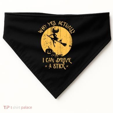Why Yes Actually I Can Drive A Stick USA-Made Doggie Bandana