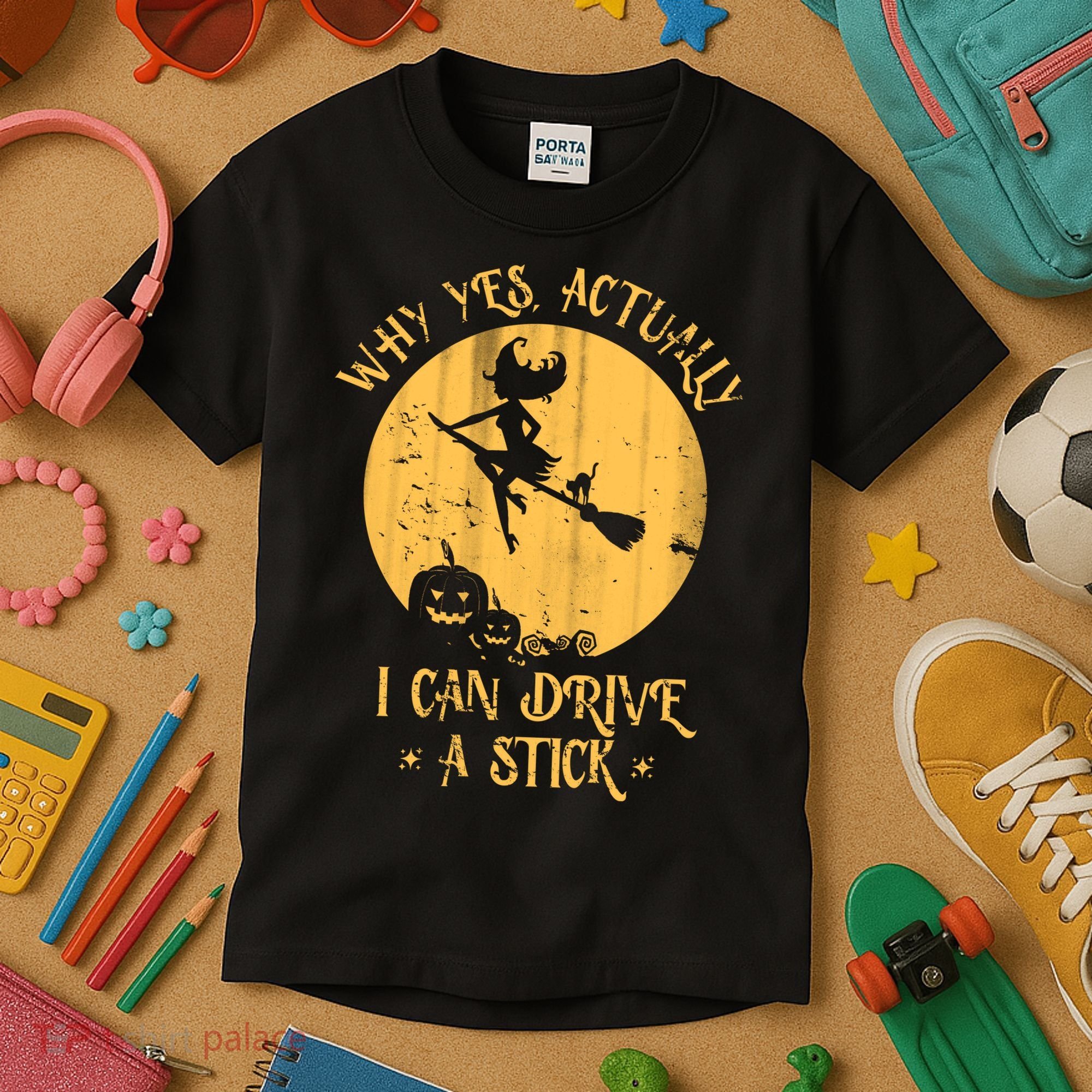Why Yes Actually I Can Drive A Stick Kids T-Shirt