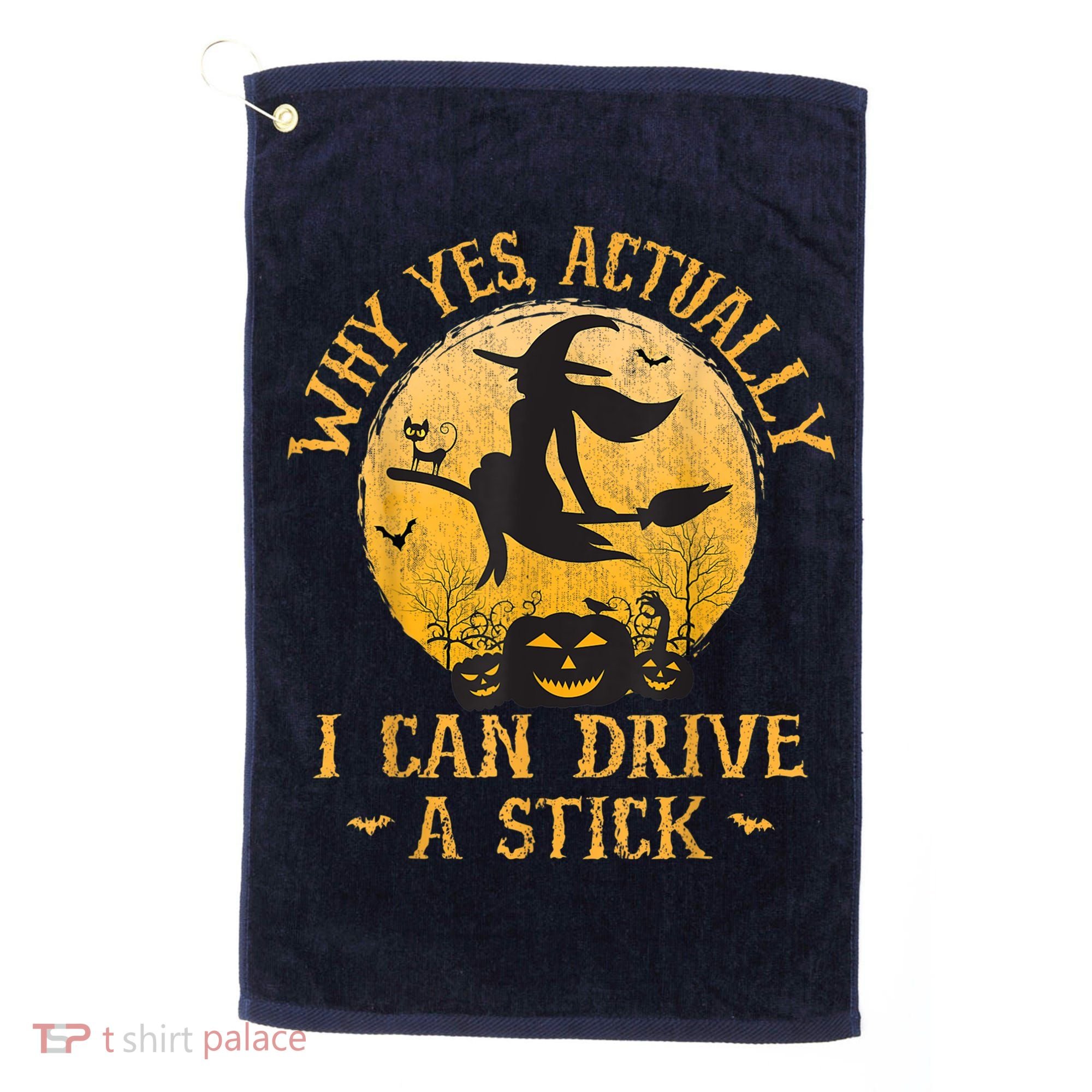 Why Yes Actually I Can Drive A Stick Golf Towel