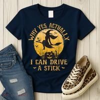 Why Yes Actually I Can Drive A Stick Women's T-Shirt thumb 3