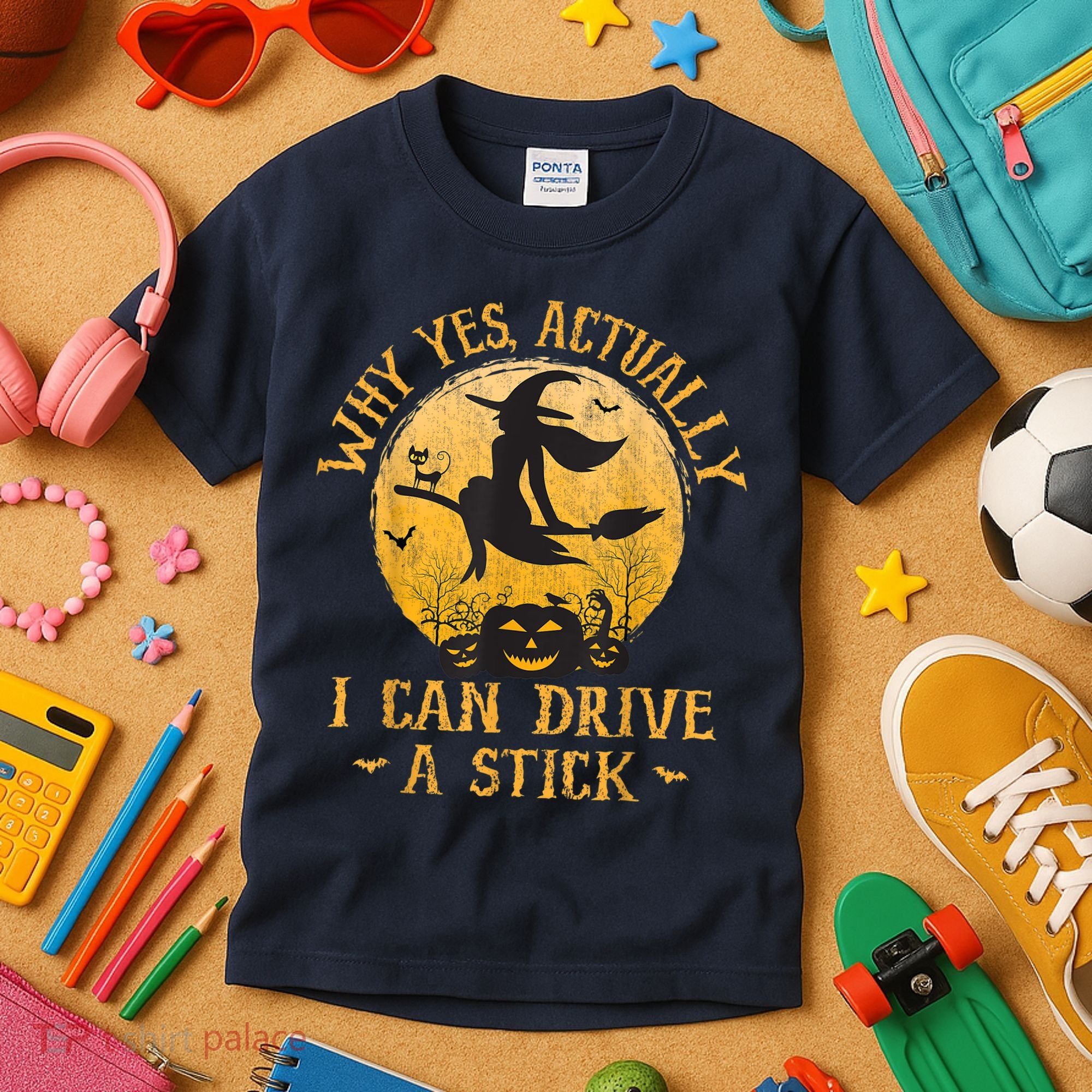 Why Yes Actually I Can Drive A Stick Kids T-Shirt
