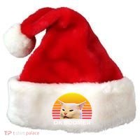 Woman Yelling At Table Dinner Funny Cat Ok Boomer Santa Hat thumb 0