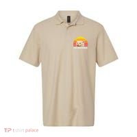 Woman Yelling At Table Dinner Funny Cat Ok Boomer Polo thumb 0