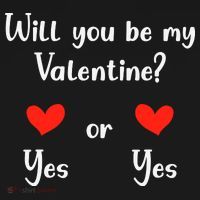 Will You Be My Valantine Yes Or Yes Valentines Day Women's Hoodie thumb 2