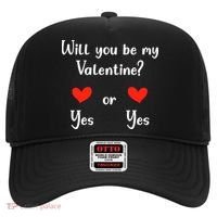 Will You Be My Valantine Yes Or Yes Valentines Day Hat thumb 0