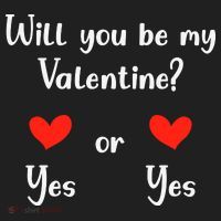 Will You Be My Valantine Yes Or Yes Valentines Day Hat thumb 2