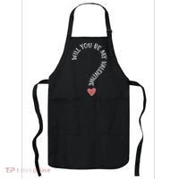 Will You Be My Valentine Cute Valentines Day Apron thumb 0