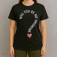 Will You Be My Valentine Cute Valentines Day T-Shirt thumb 4