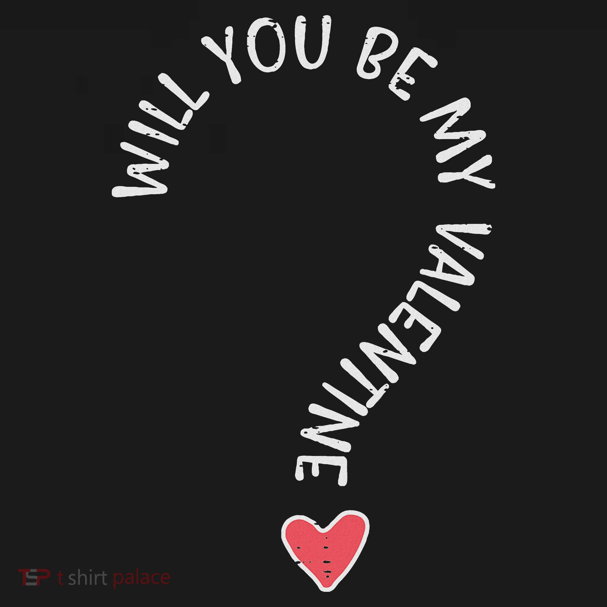 Will You Be My Valentine Cute Valentines Day T-Shirt