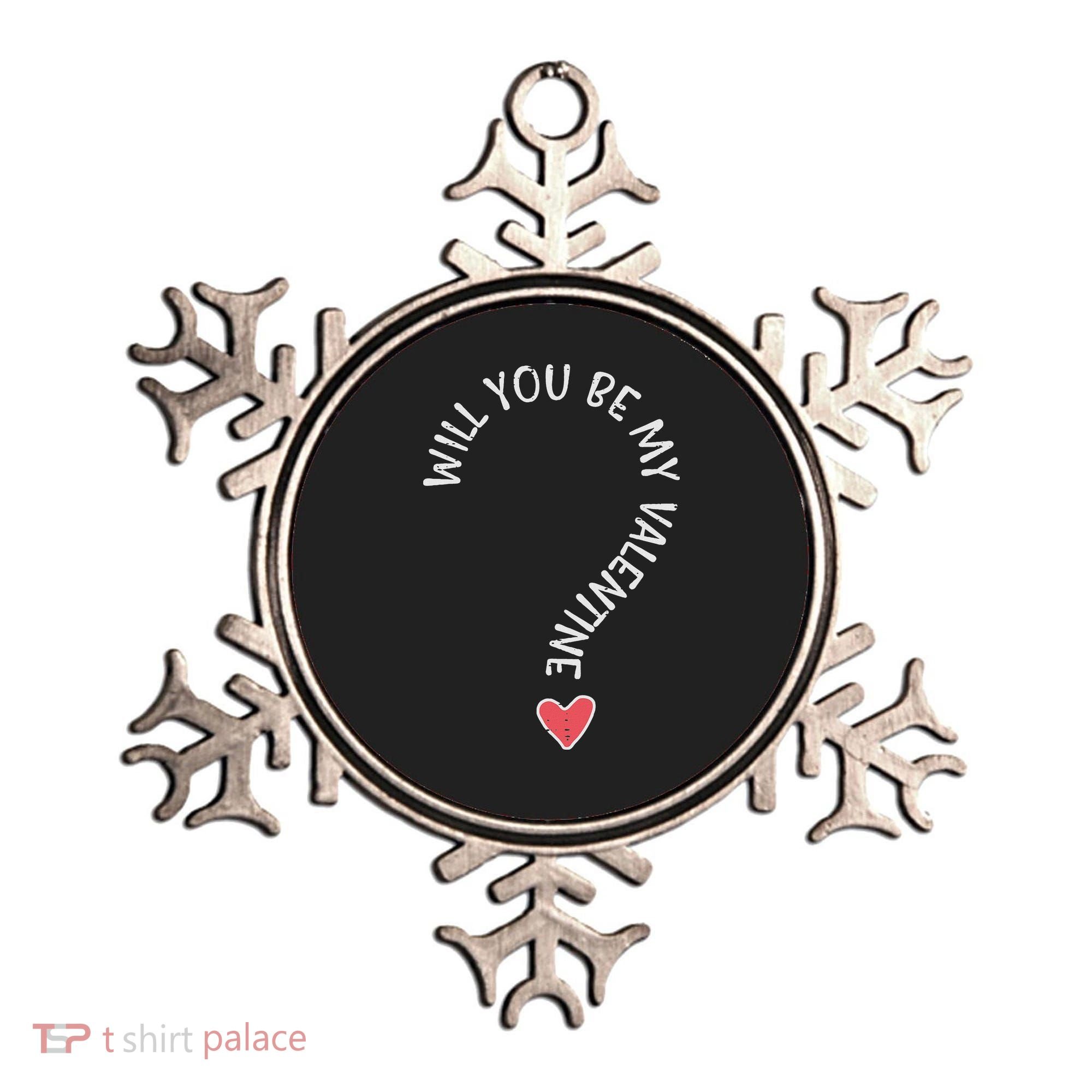 Will You Be My Valentine Cute Valentines Day Ornament