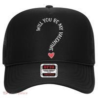 Will You Be My Valentine Cute Valentines Day Hat thumb 0