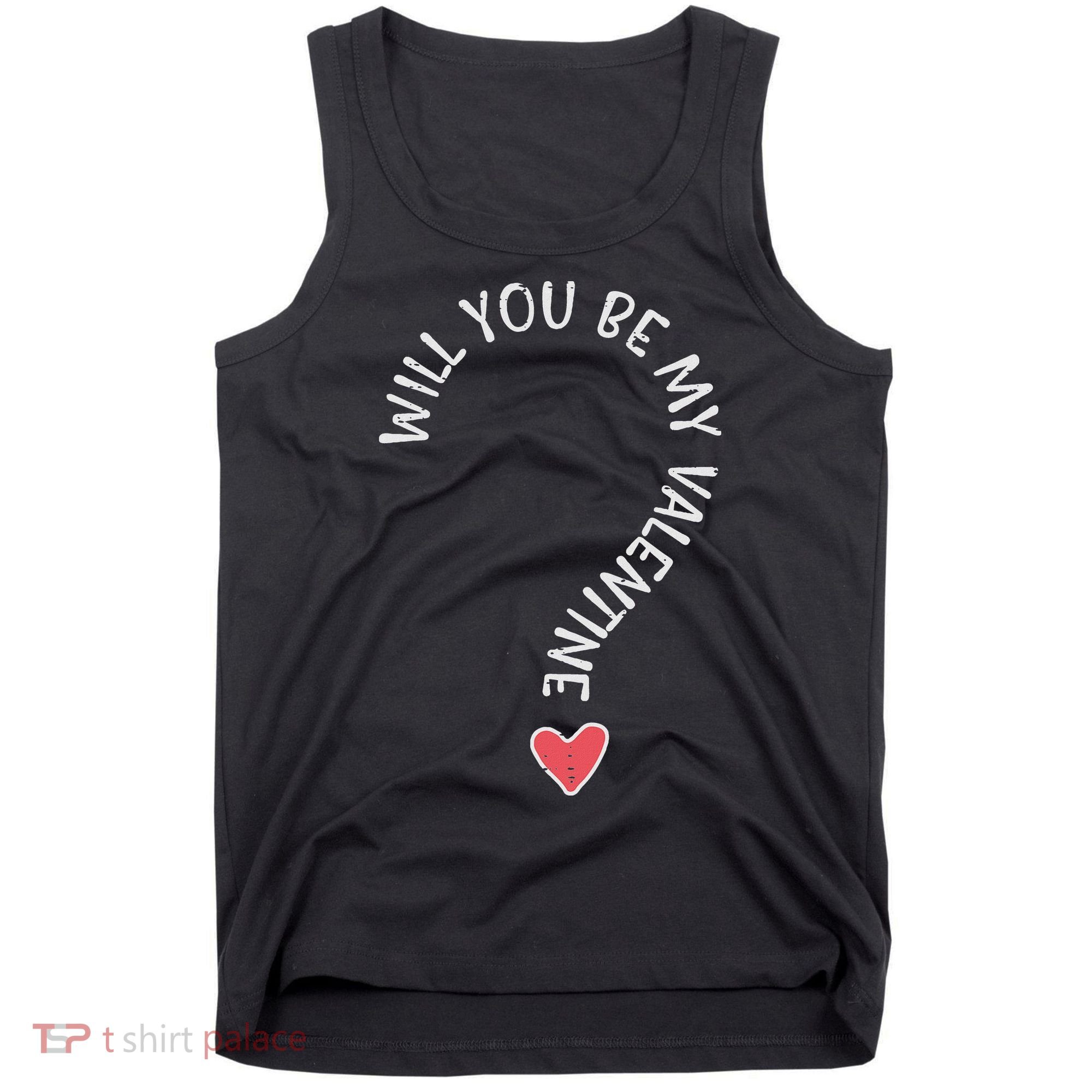 Will You Be My Valentine Cute Valentines Day Tank Top