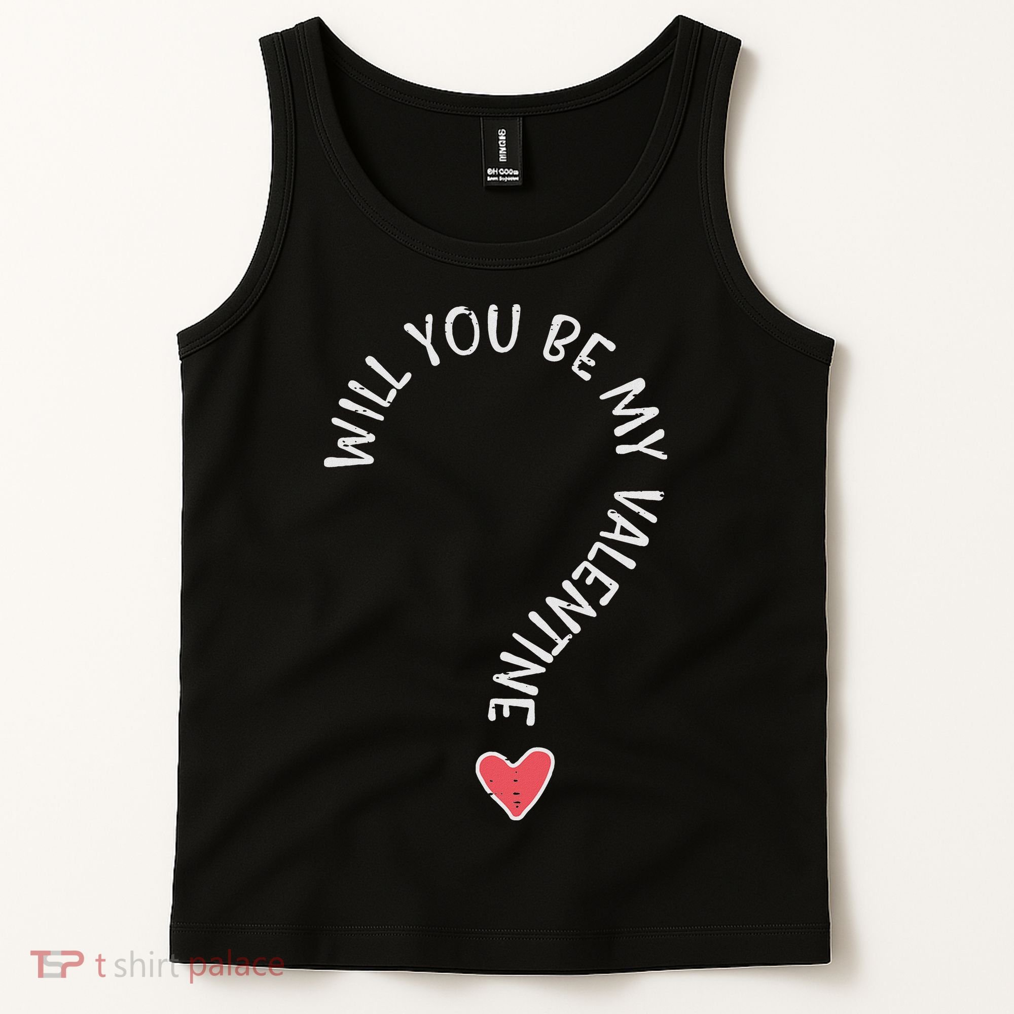 Will You Be My Valentine Cute Valentines Day Tank Top