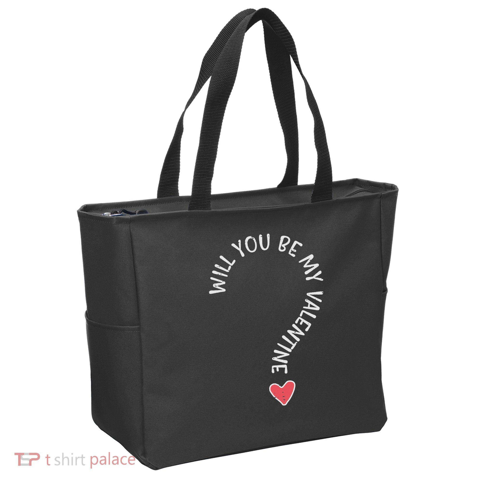 Will You Be My Valentine Cute Valentines Day Tote Bag