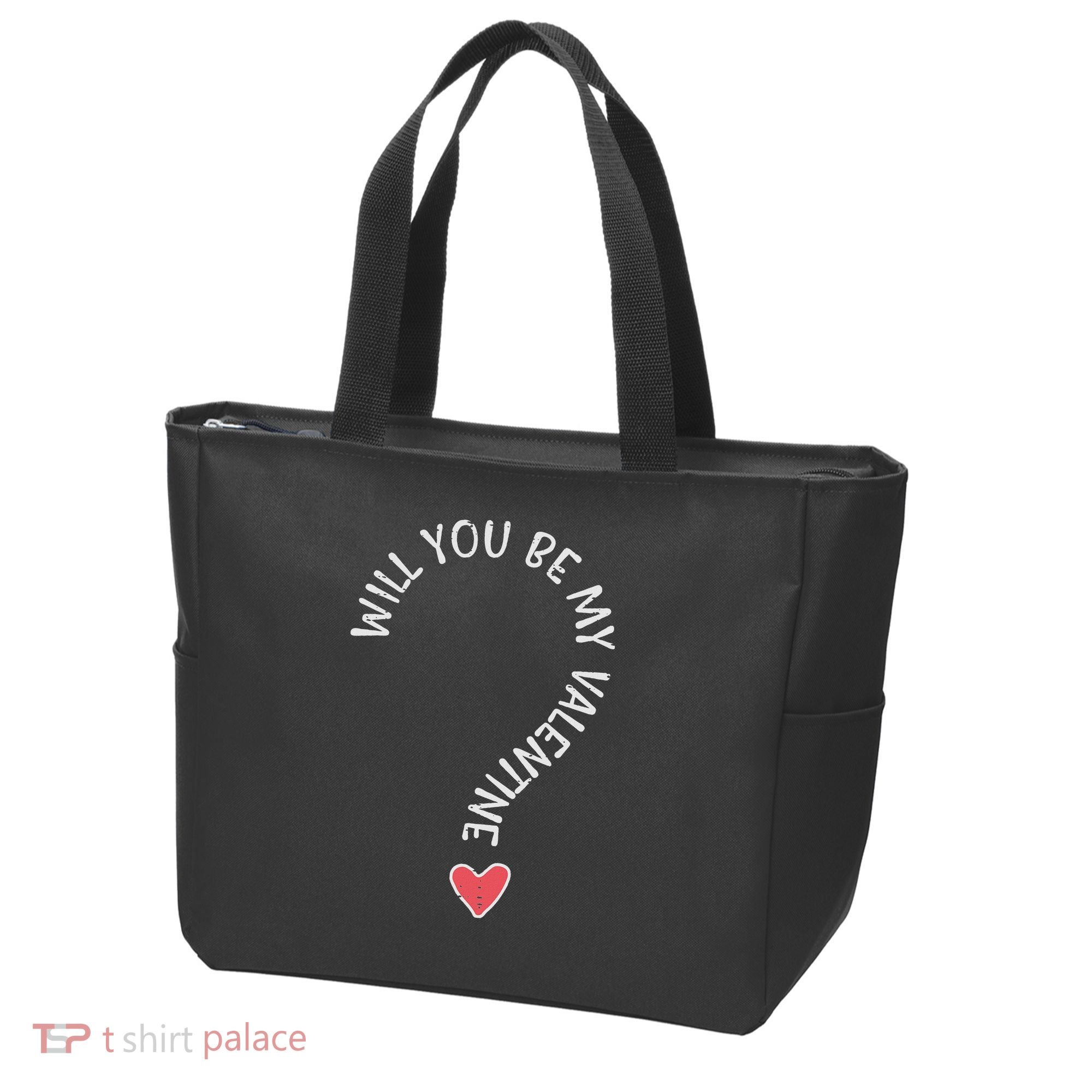 Will You Be My Valentine Cute Valentines Day Tote Bag