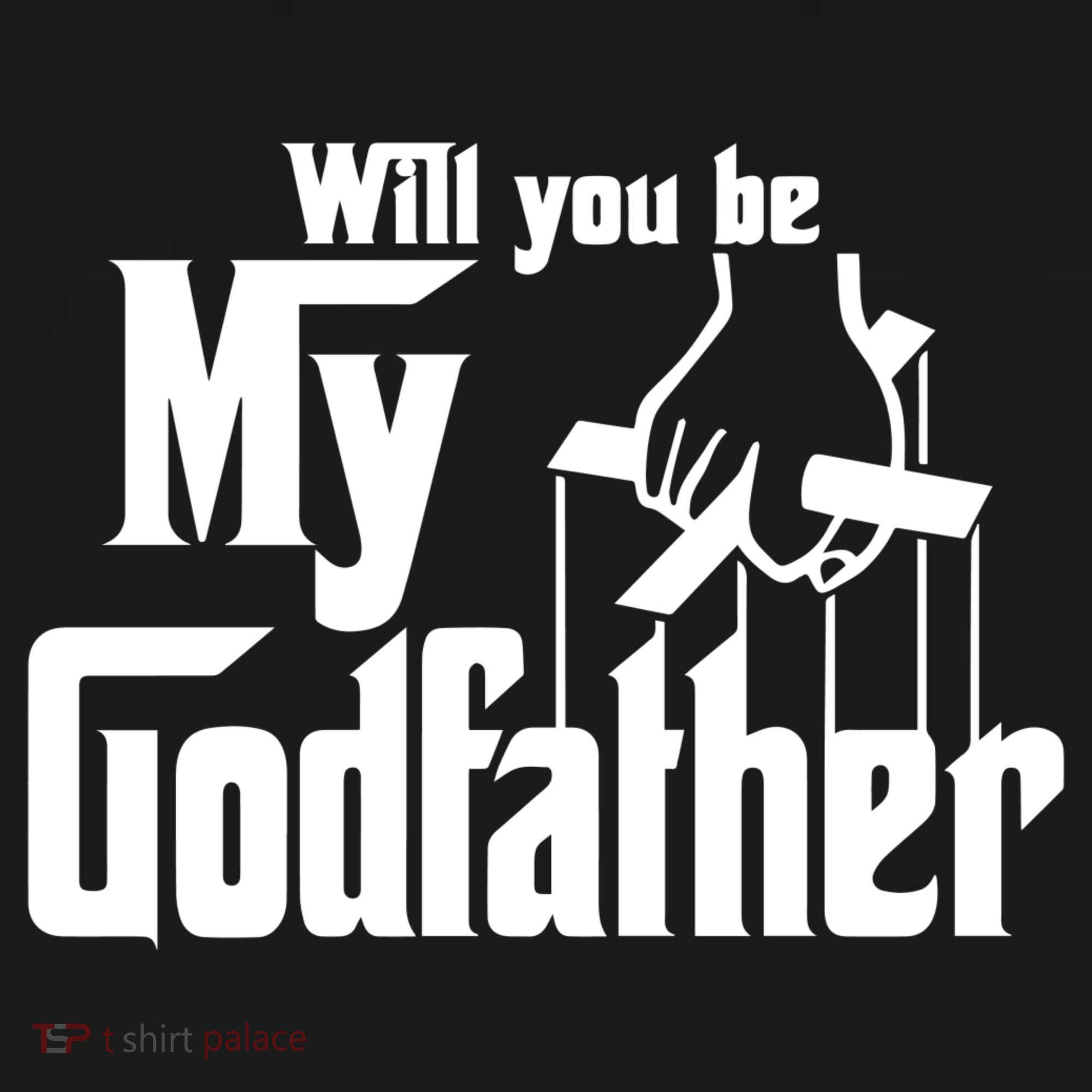 Will You Be My Godfather Toddler Hoodie