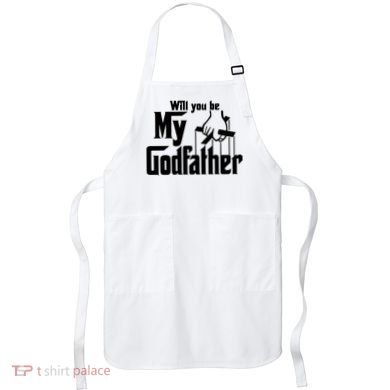 Will You Be My Godfather Apron