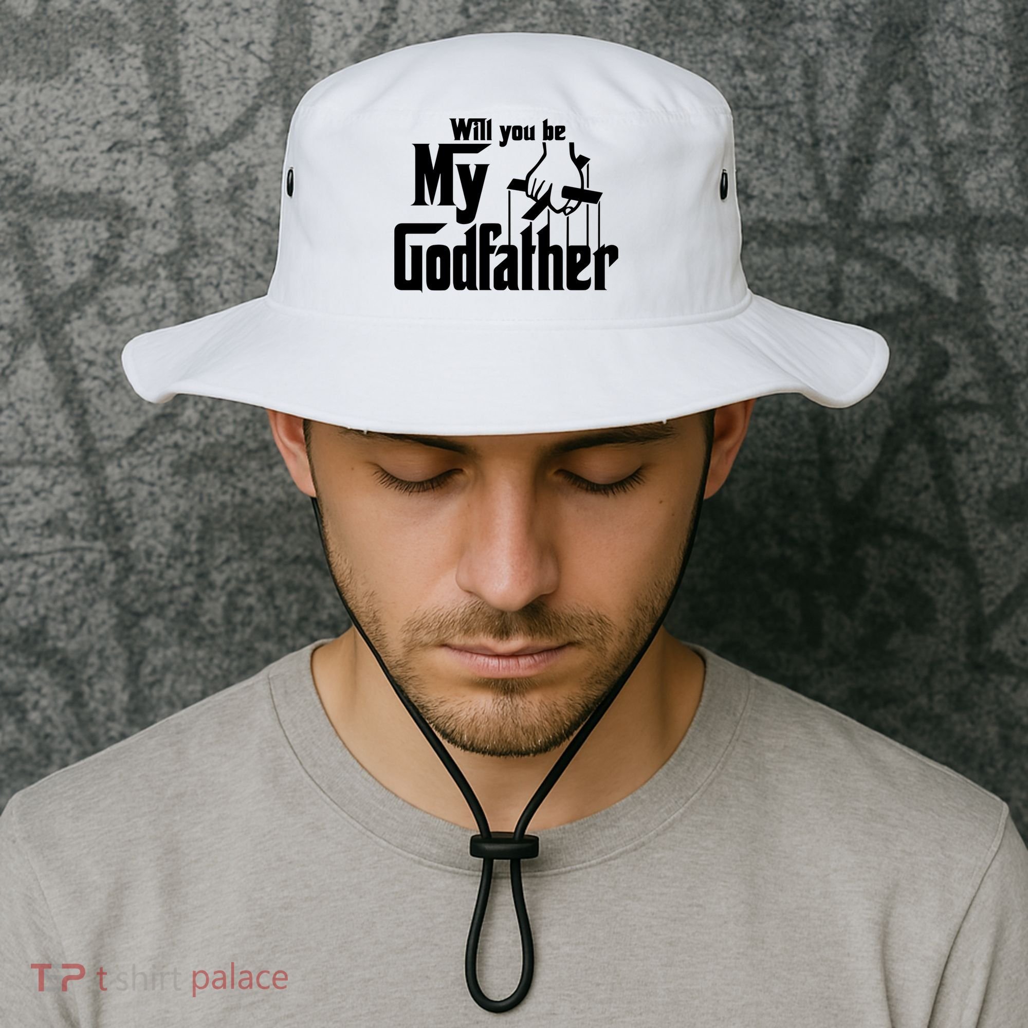 Will You Be My Godfather Bucket Hat