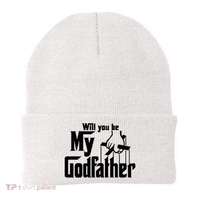 Will You Be My Godfather Beanie