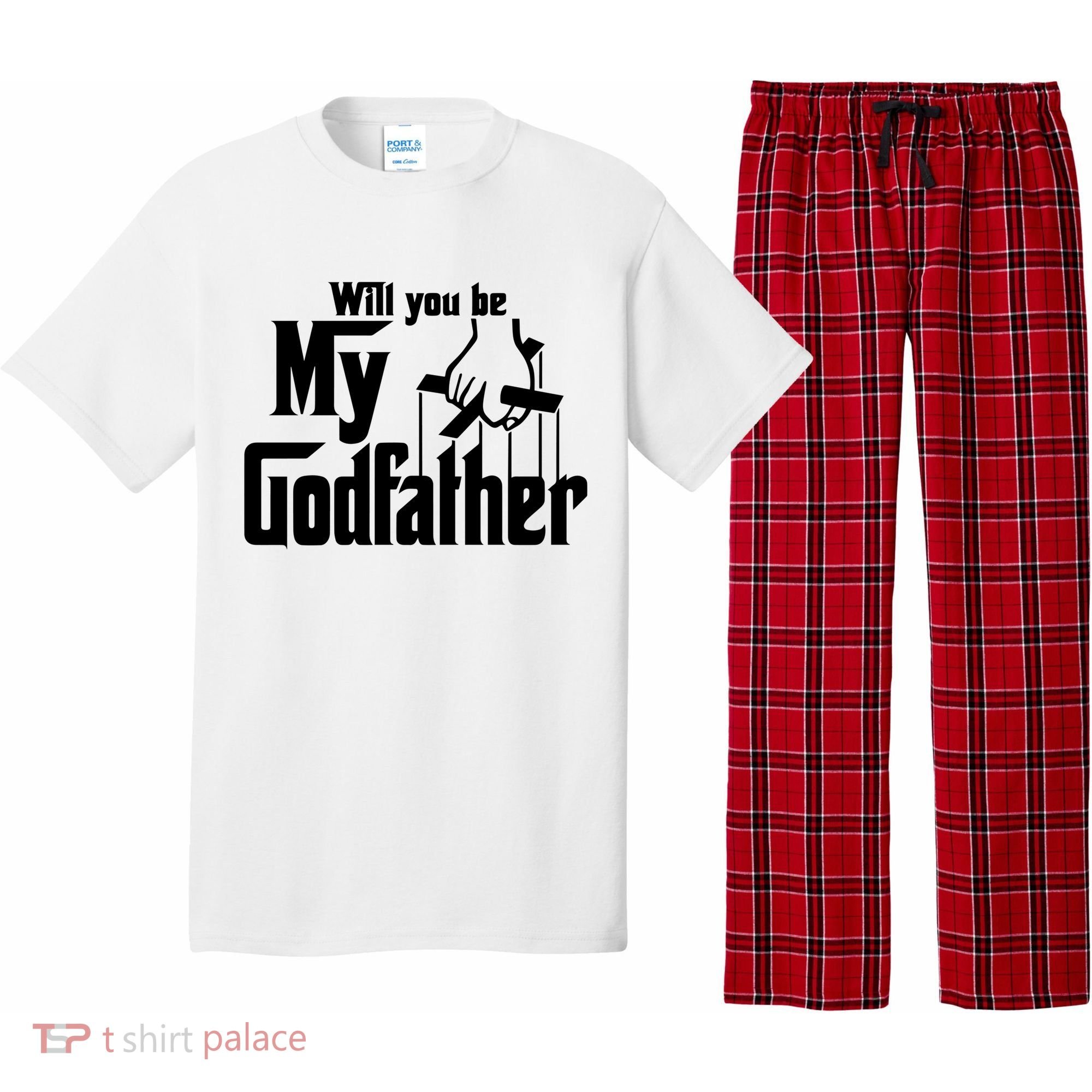 Will You Be My Godfather Pajama Set