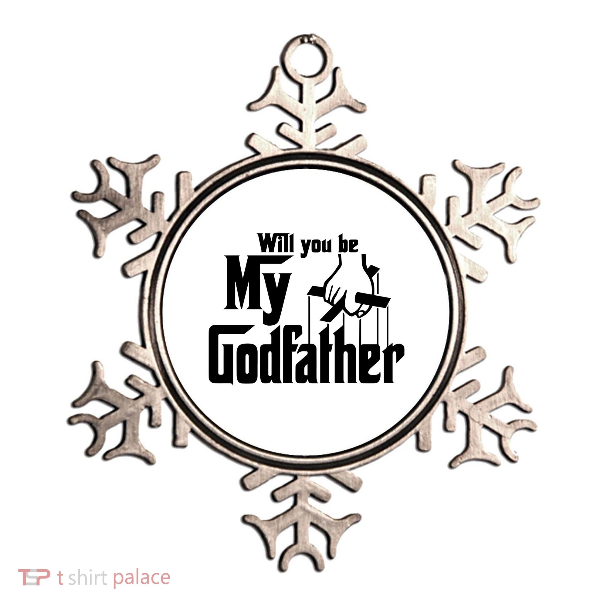 Will You Be My Godfather Ornament