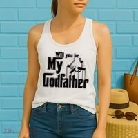 Will You Be My Godfather Women's Tank Top thumb 2
