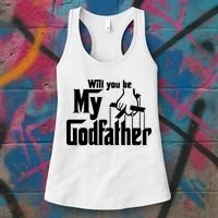 Will You Be My Godfather Women's Tank Top thumb 3