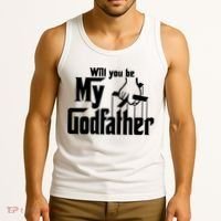 Will You Be My Godfather Tank Top thumb 3