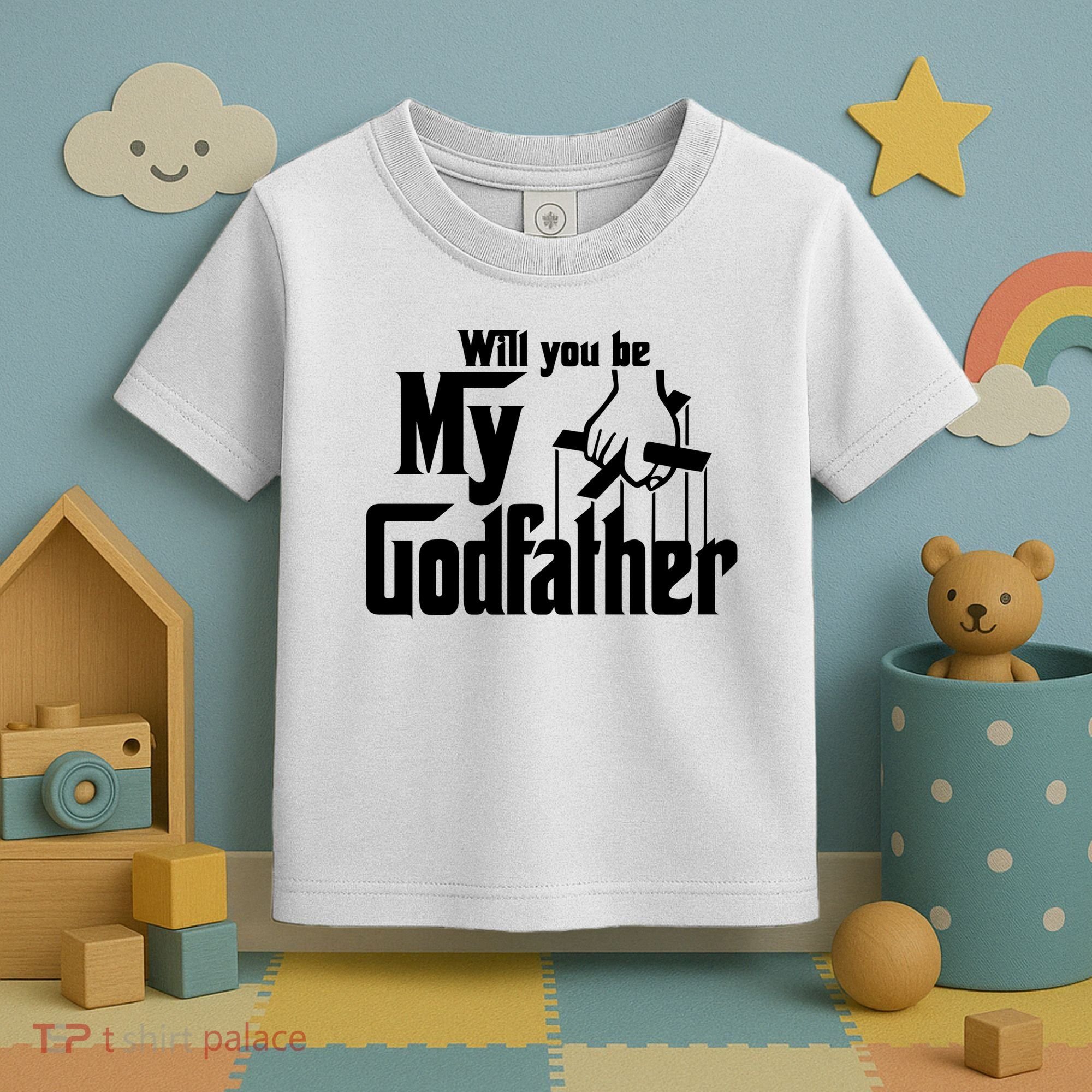 Will You Be My Godfather Toddler T-Shirt