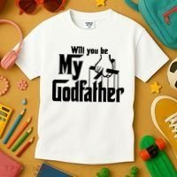 Will You Be My Godfather Kids T-Shirt thumb 3