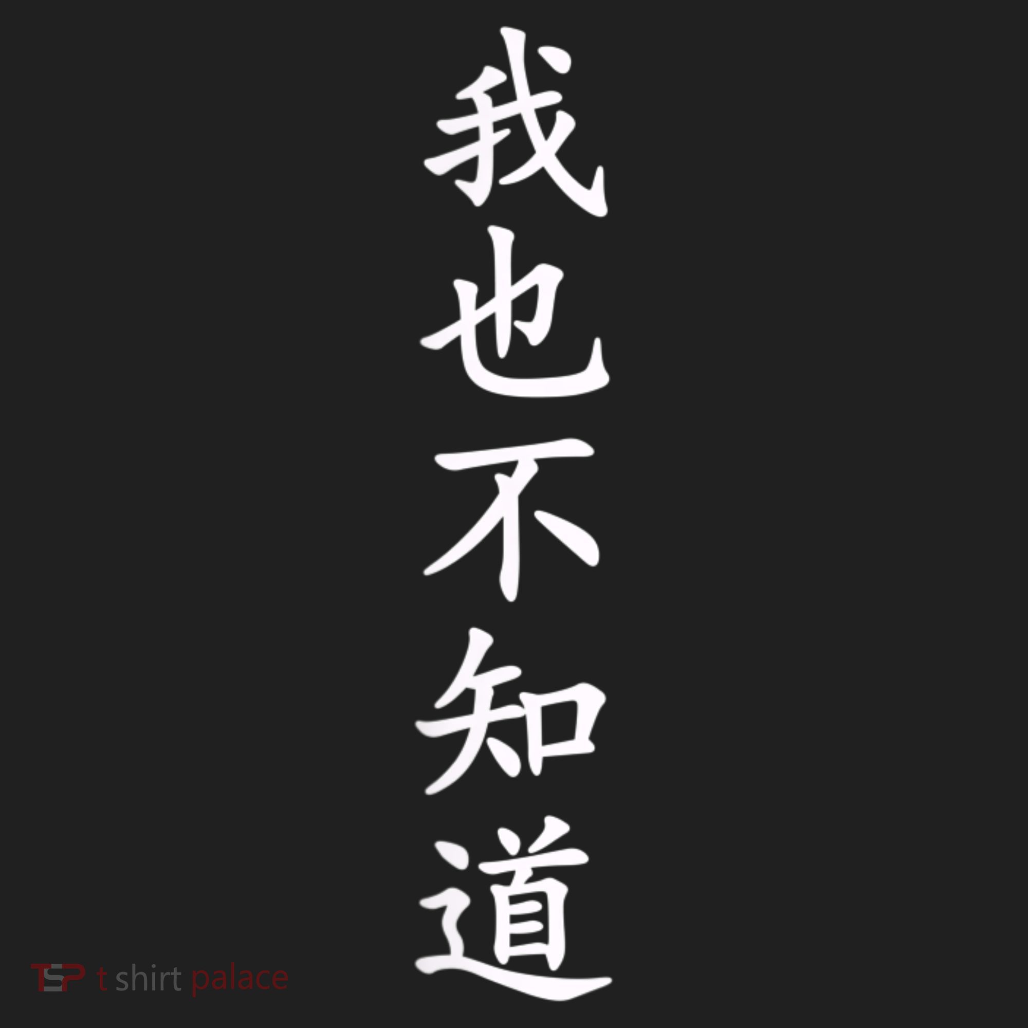 Wo Ye Bu Zhi Dao Chinese Characters Beanie