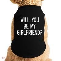 Will You Be My Girlfriend Doggie Tank thumb 0