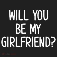Will You Be My Girlfriend Golf Towel thumb 3