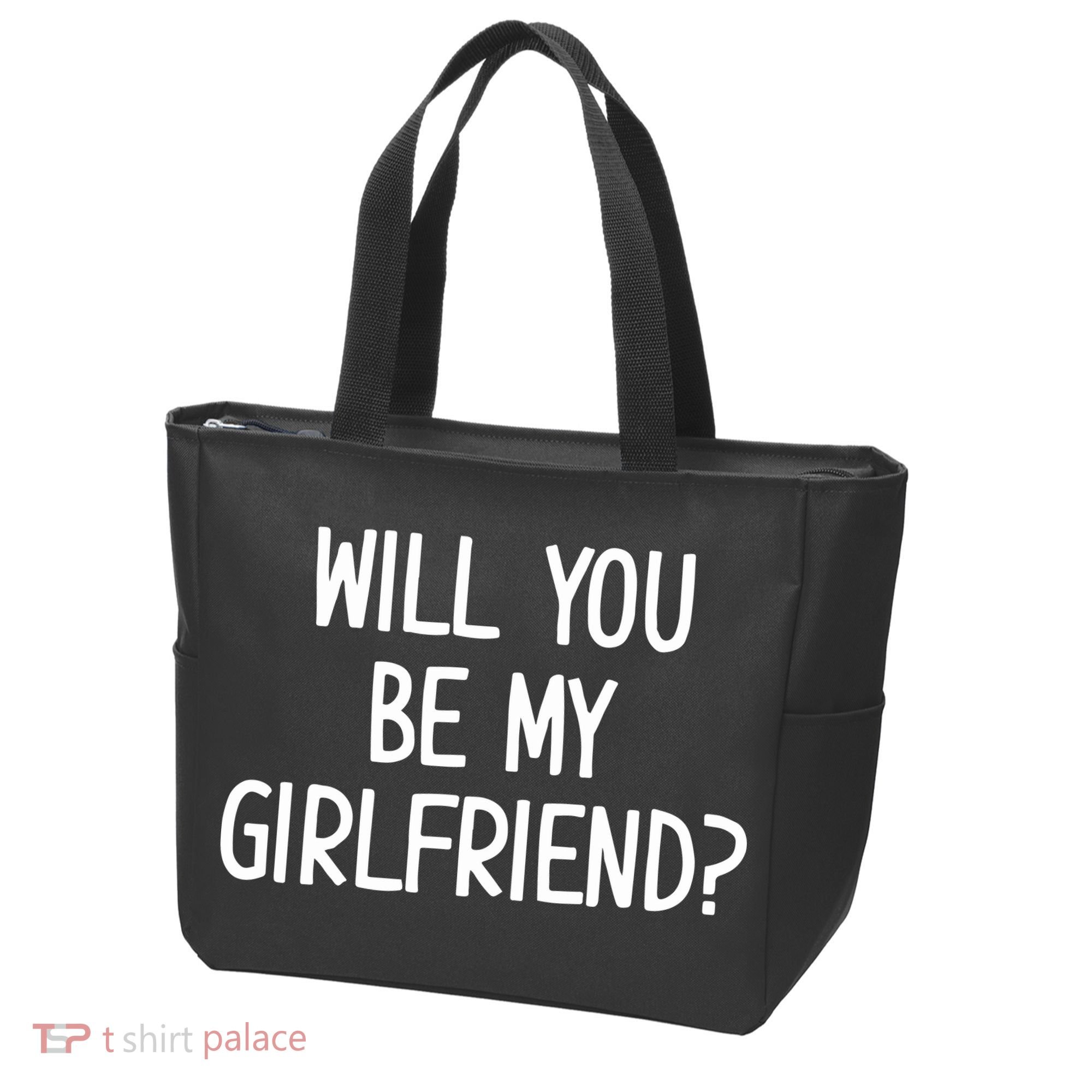 Will You Be My Girlfriend Tote Bag
