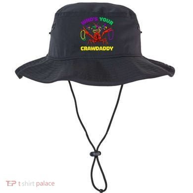 Whos Your Crawdaddy Crawfish Jester Beads Funny Mardi Gras Meaningful Gift Bucket Hat