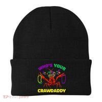 Whos Your Crawdaddy Crawfish Jester Beads Funny Mardi Gras Meaningful Gift Beanie thumb 0