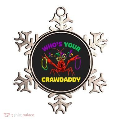 Whos Your Crawdaddy Crawfish Jester Beads Funny Mardi Gras Meaningful Gift Ornament