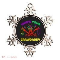 Whos Your Crawdaddy Crawfish Jester Beads Funny Mardi Gras Meaningful Gift Ornament thumb 0