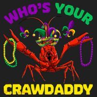 Whos Your Crawdaddy Crawfish Jester Beads Funny Mardi Gras Meaningful Gift Hat thumb 2
