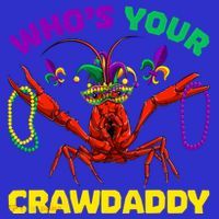 Whos Your Crawdaddy Crawfish Jester Beads Funny Mardi Gras Meaningful Gift Baby Bodysuit thumb 2