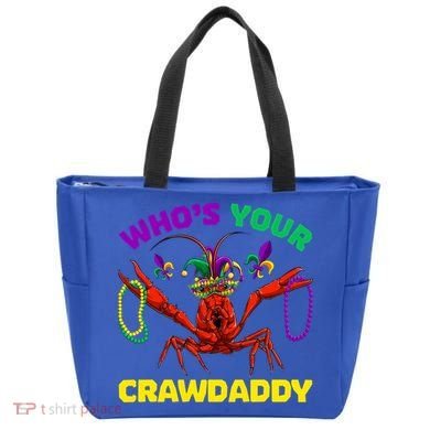 Whos Your Crawdaddy Crawfish Jester Beads Funny Mardi Gras Meaningful Gift Tote Bag