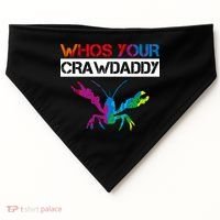Whos Your Crawdaddy USA-Made Doggie Bandana thumb 0