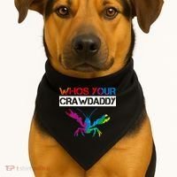 Whos Your Crawdaddy USA-Made Doggie Bandana thumb 1