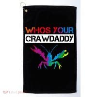 Whos Your Crawdaddy Golf Towel thumb 0